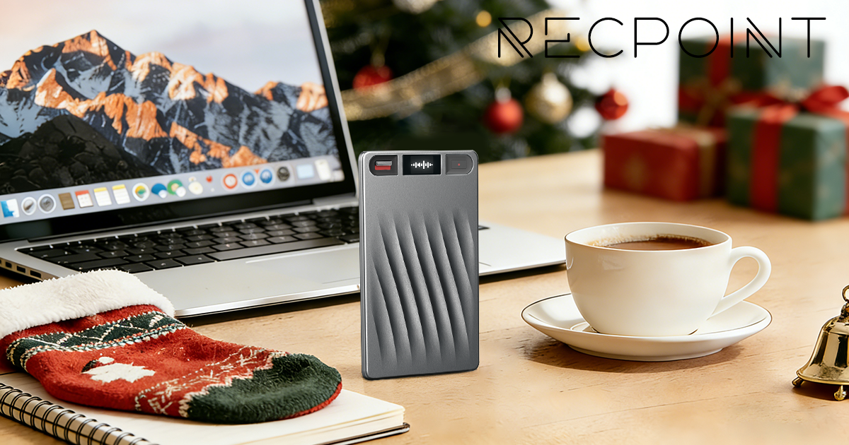Why the RECPOINT NOTE Is the Ultimate Christmas Gift for Professionals