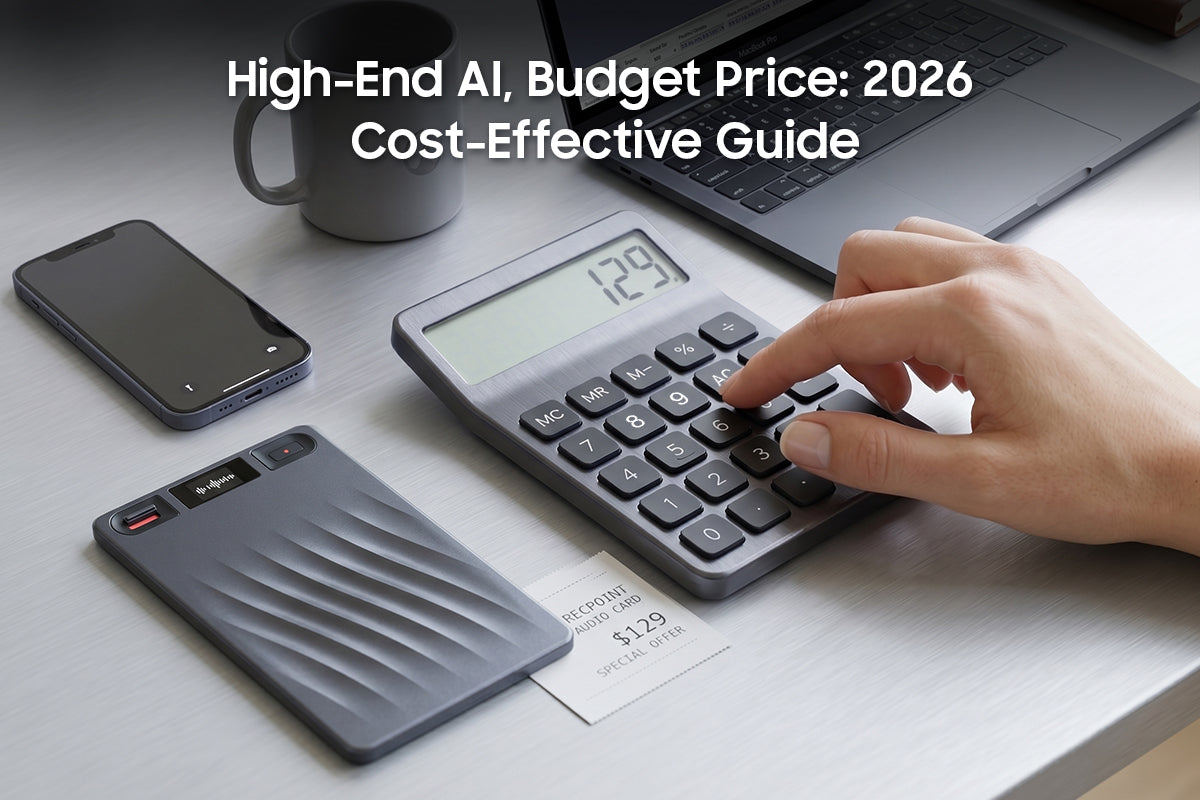 Affordable AI Voice Recorder Card – Budget Options For Everyone